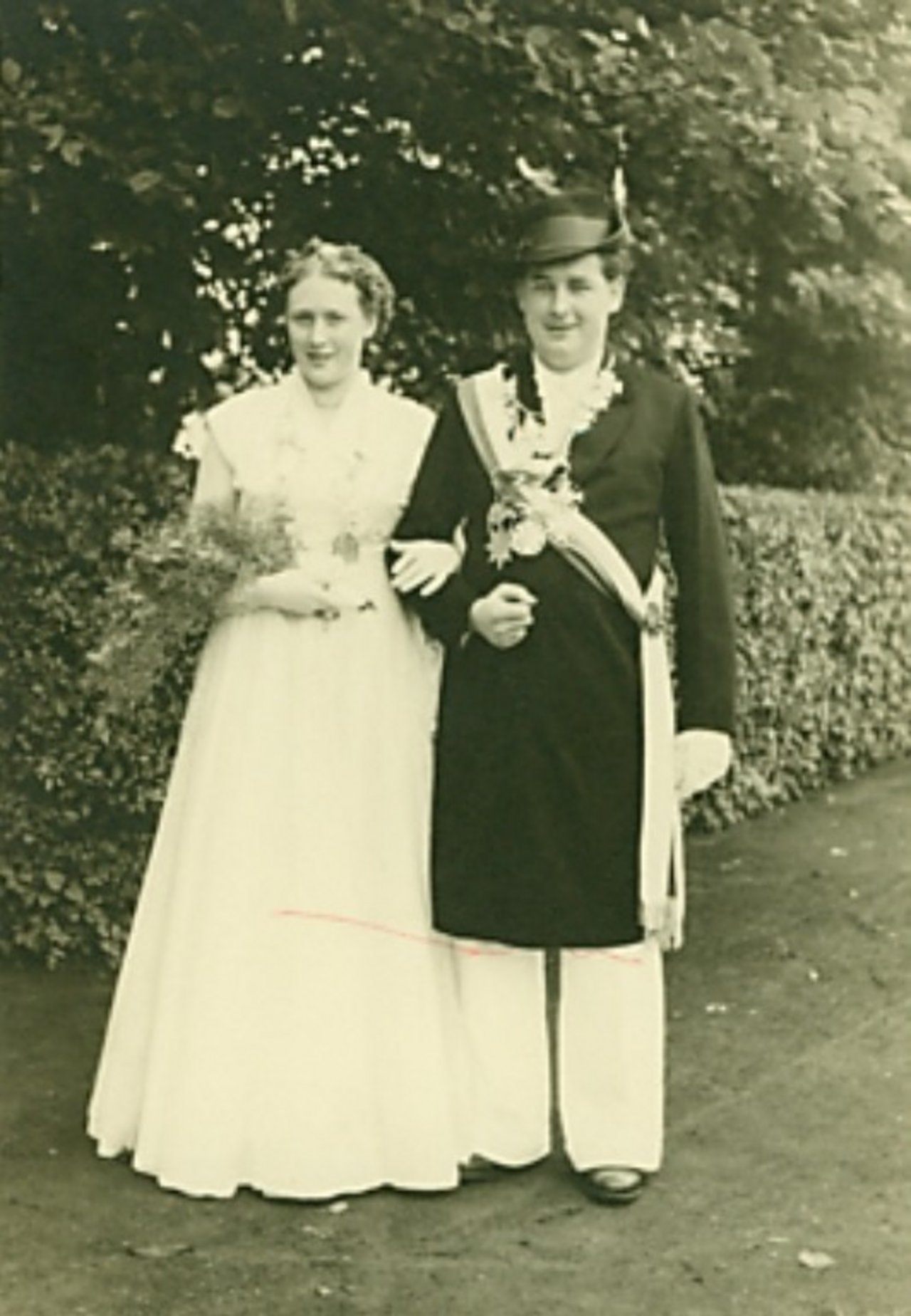 1953-1954 Manfred Riekenbrauck und Elfriede Pieper, geb. Hiltemann