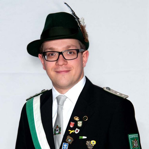 Major und stellvertretender Vereinsvorsitzender Hendrik Henneböhl